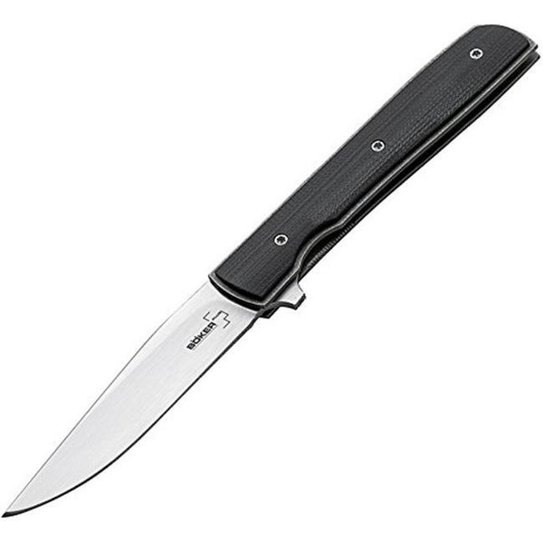 Boker Knives Boker Knives 01BO782 2.75 in. Folding Urban Trapper Petite G-10 Knife; Satin 01BO782